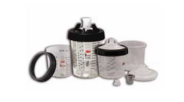 3M PPS mengbekers en deksels