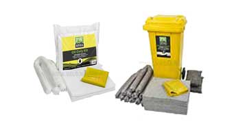 Absorptiemiddelen die iedere vorm van gevaarlijke industriele vloeistoffen opruimen