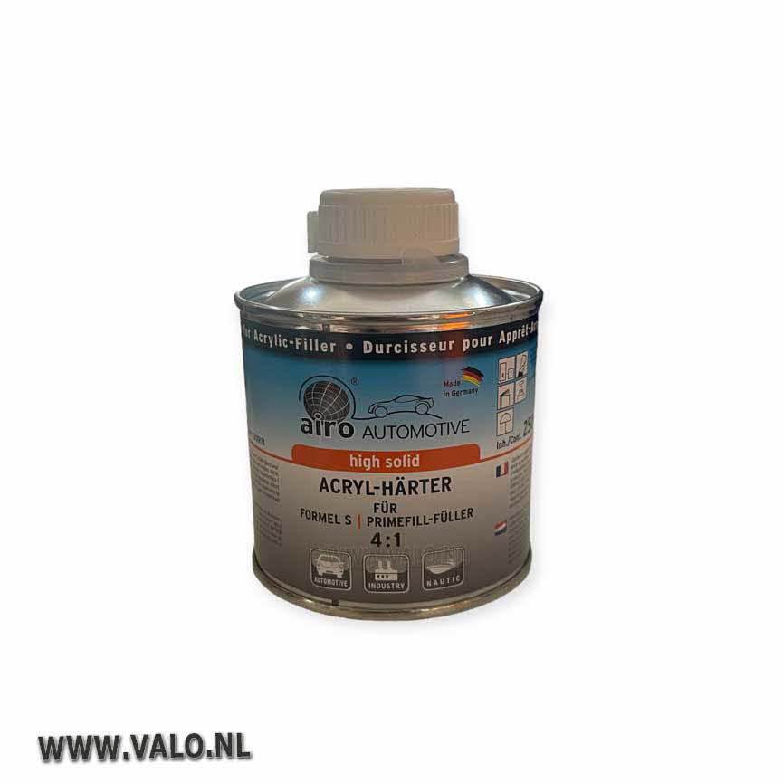 2K verharder voor primefill fuller 4:1 | 250 ml