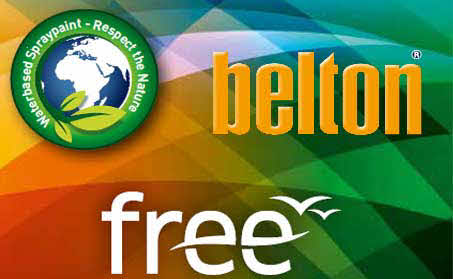 Belton Free Spuitbussen op waterbasis