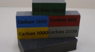 Carbon schuurblokjes