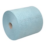 Polytex blauw op rol, non woven, zware kwaliteit