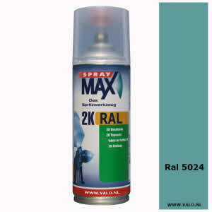 Spuitbus Spraymax 2K Ral 5024 Pastellblau