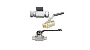 Kogelkranen van Effebi voor standdaard toepassingen als lucht, water, olie en vetten zorgen voor een betrouwbare afdichting