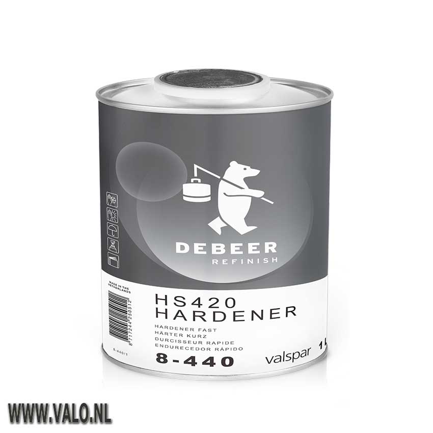 8-440 Fast verharder HS 420 1 liter  De Beer Refinish