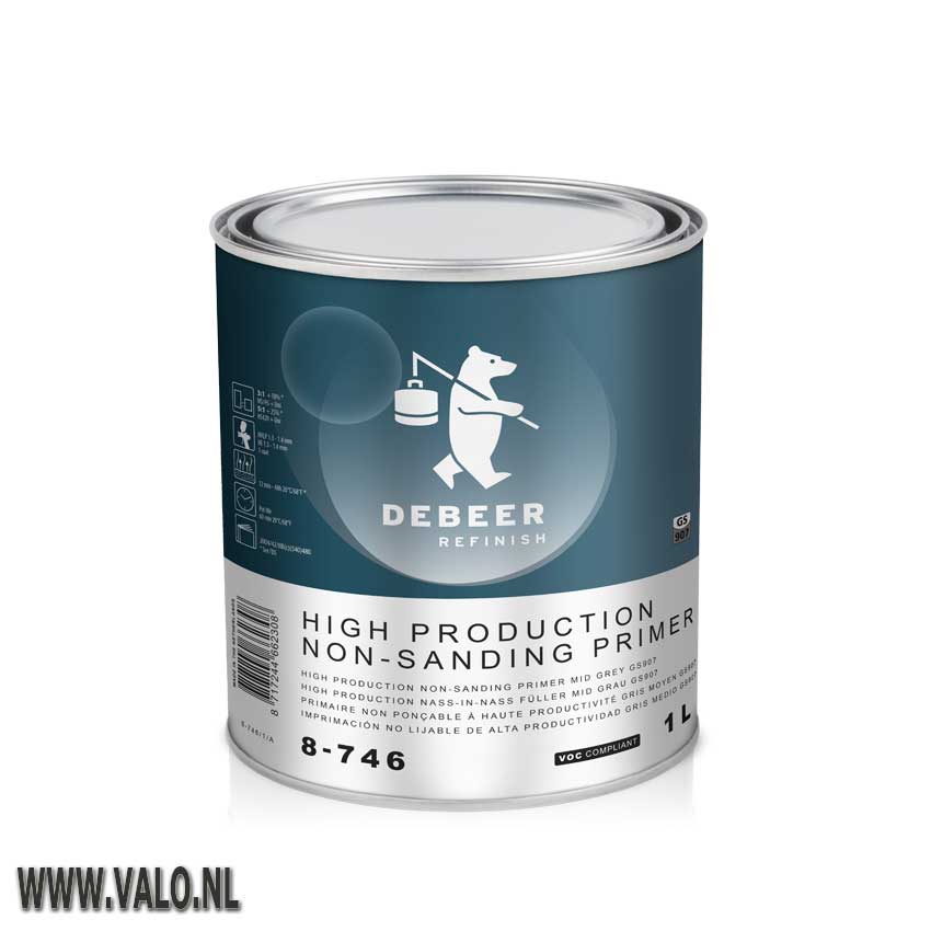 Non Sanding Primer 8-746 De Beer Refinish