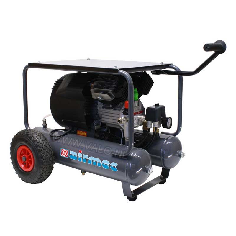 Airmec KA 210360 MP mobiele oliegesmeerde zuigercompressor