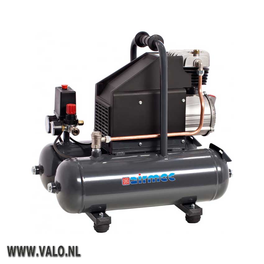Airmec CS 16 draagbare oliegesmeerde zuigercompressor