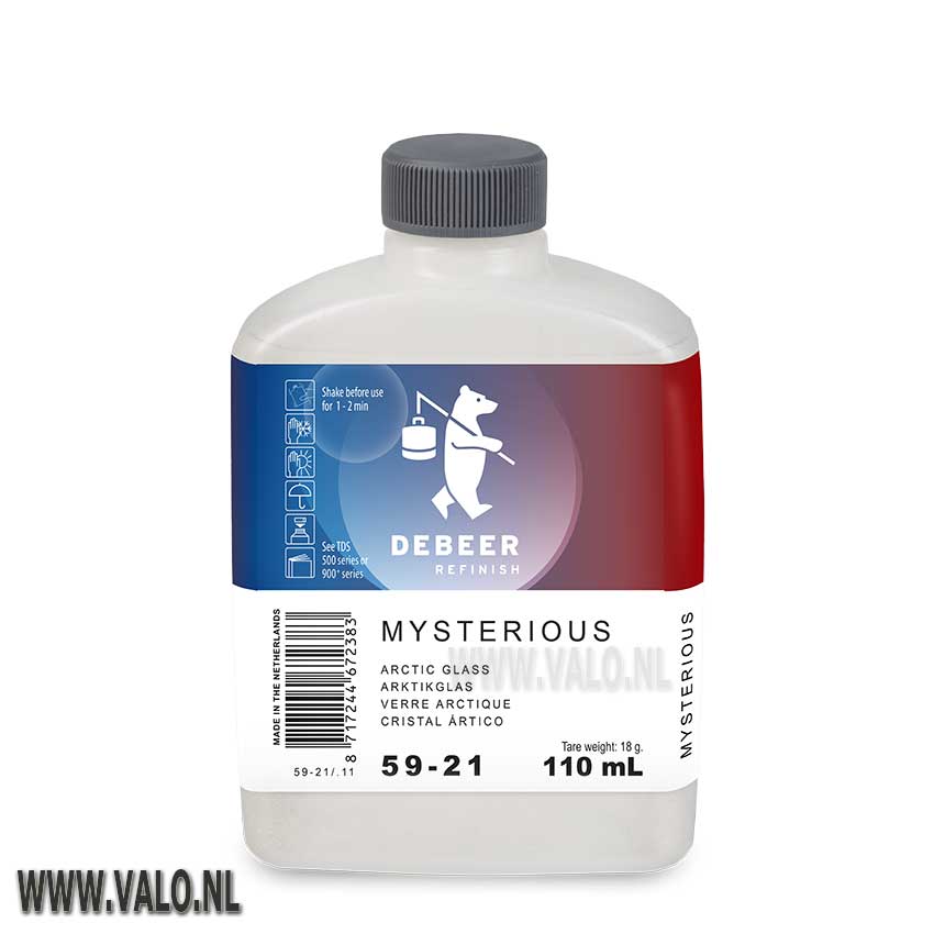 De Beer Mysterious color 59-21 Artic Glass