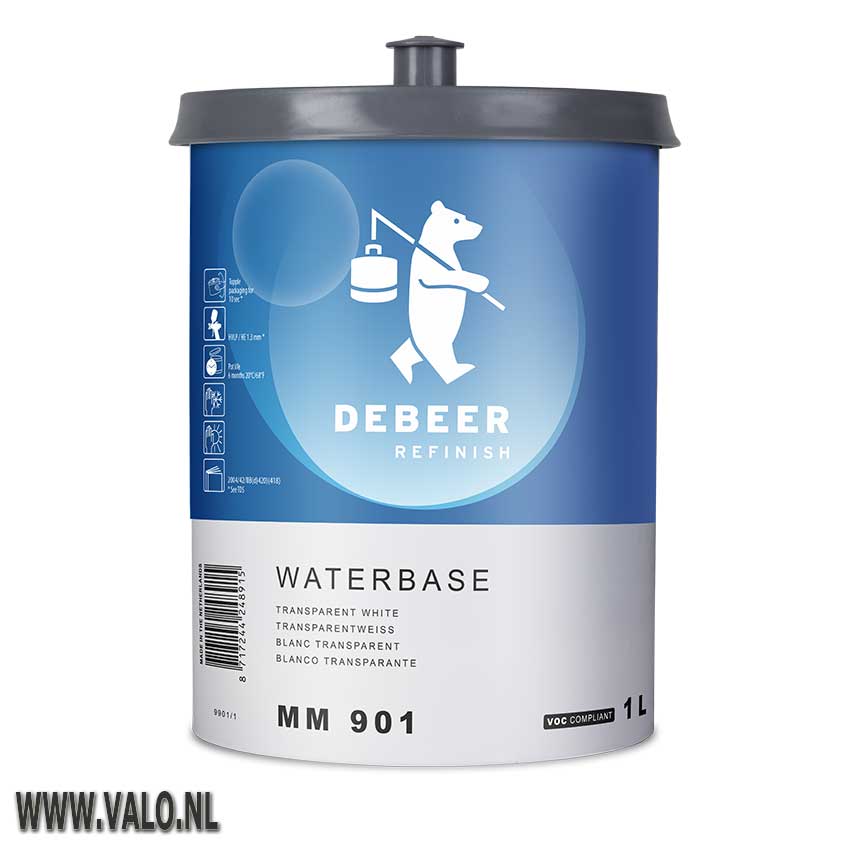 MM901 Waterbase 900+ Tr.White 1 liter