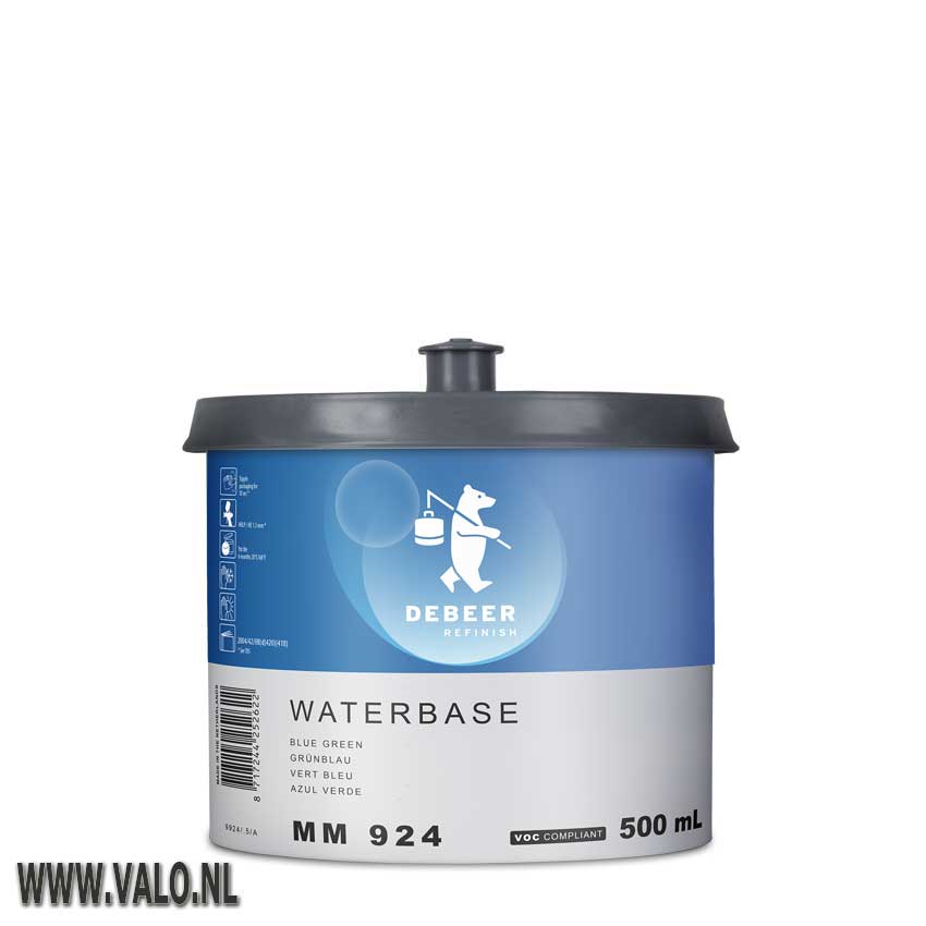 MM924 Waterbase 900+ Blue green 0,5 liter