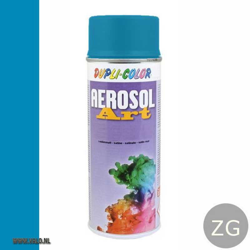 Spuitbus Duplicolor Aerosolart 400 ml Ral 5012 Lichtblauw zijdeglans