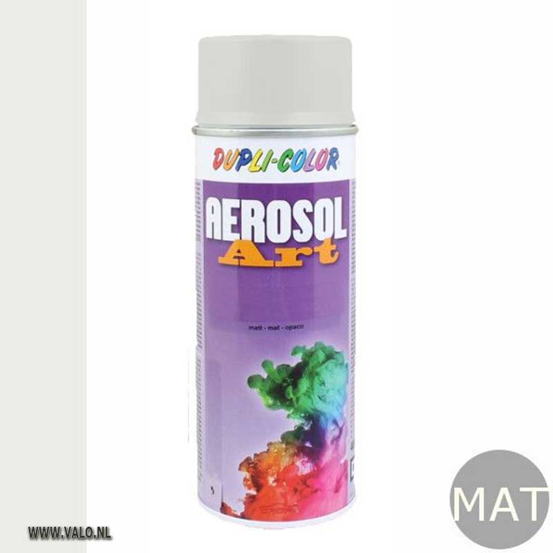 Spuitbus Duplicolor Aerosolart 400 ml Ral 9003 Mat