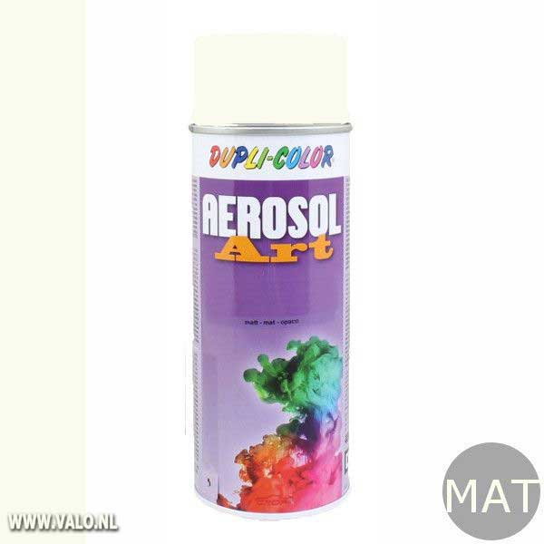 Spuitbus Duplicolr Aerosolart 400 ml Ral 9010 Mat