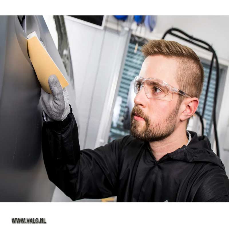 MIRKA Goldflex Soft Handpads – 10 Stück, 115x140 Mm, Körnung P240, Ungelocht
