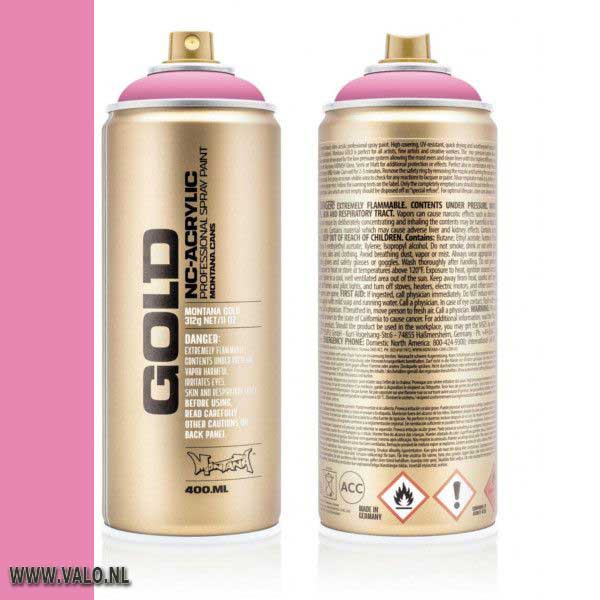 MONTANA GOLD 400ML S4000 SHOCK PINK LIGHT 