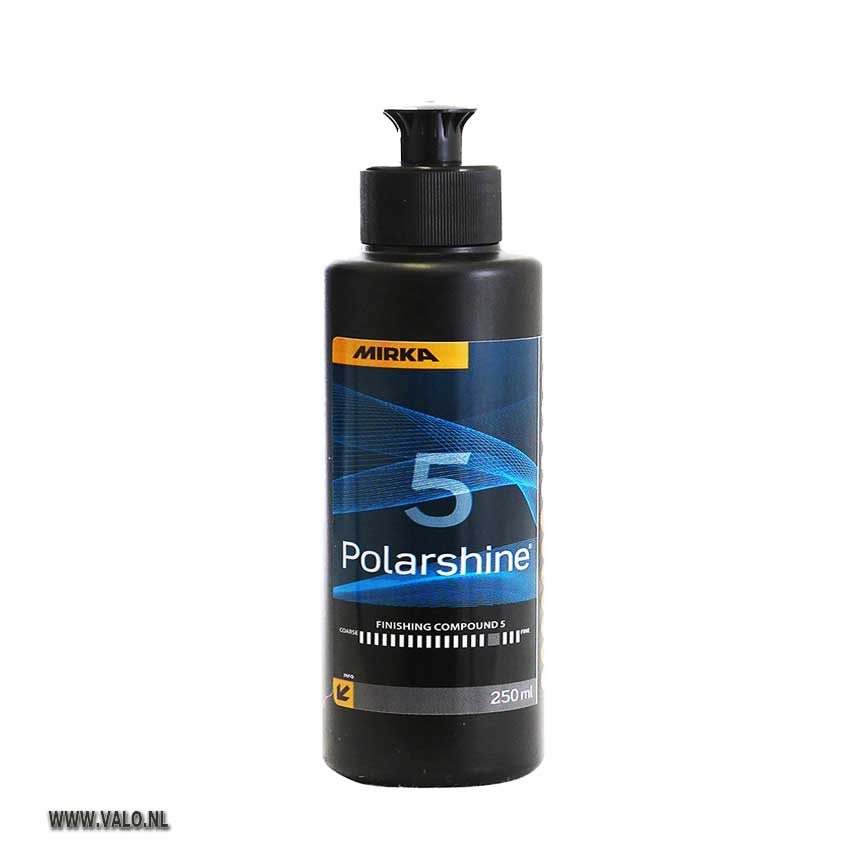 Mirka Polarshine 5 finishing compound 250 ml.