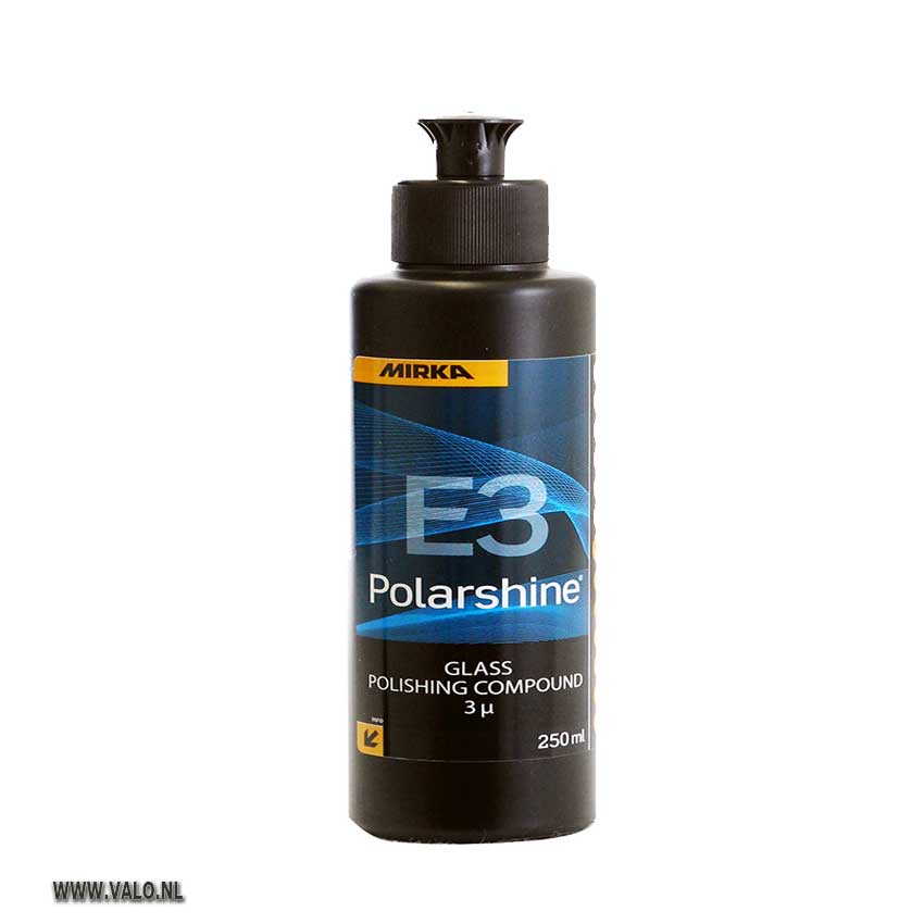 Mirka Polarshine E3 Glas polishing compound 250 ml