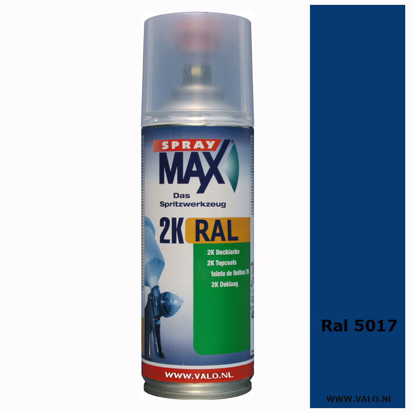 Spuitbus Spraymax 2K Ral 5017 Verkehrsblau