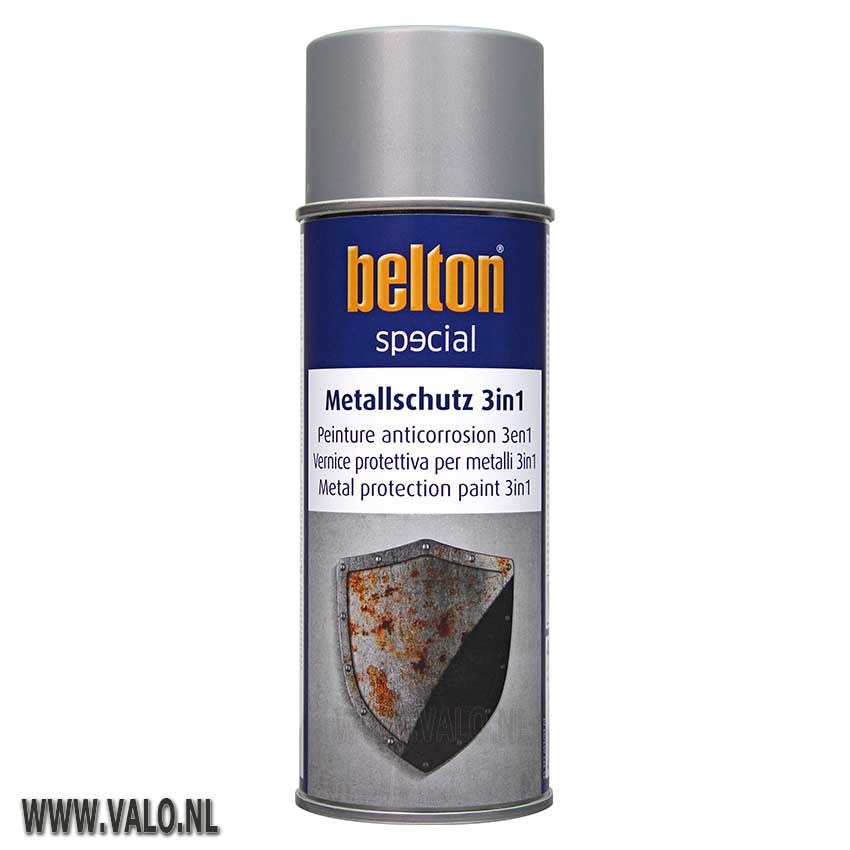 Spuitbus 3in1 Zilver 400 ml Belton 323651