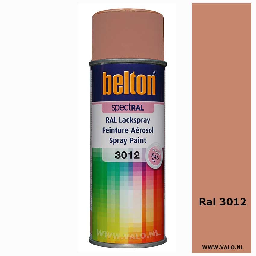 Spuitbus Ral 3012 Beige rood