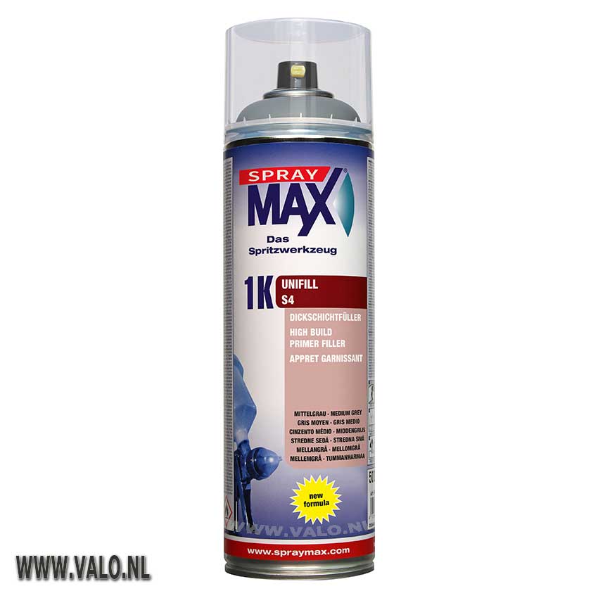 Spraymax Unifill S4 Midden grijs (500 ml)