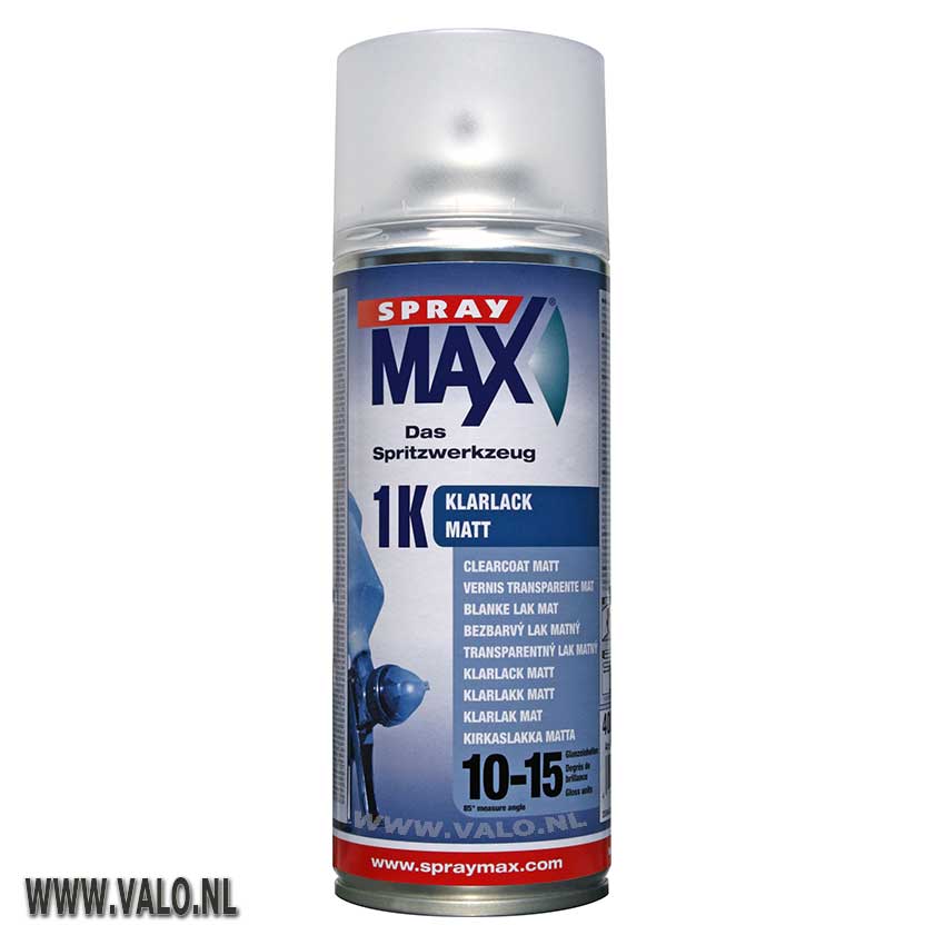 Spraymax 1K blanke lak mat 680050