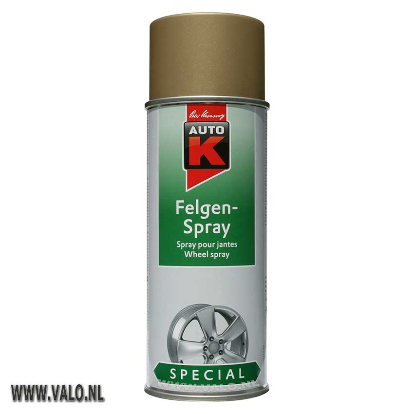 Spuitbus Velgenspray Goud Auto-K 233038