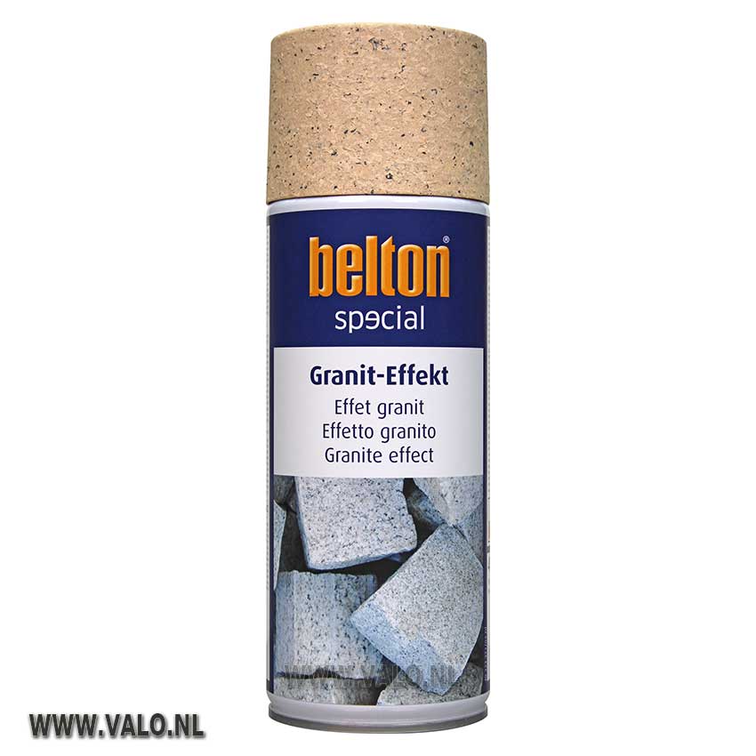 Spuitbus Graniet effect travertin, Belton 323353
