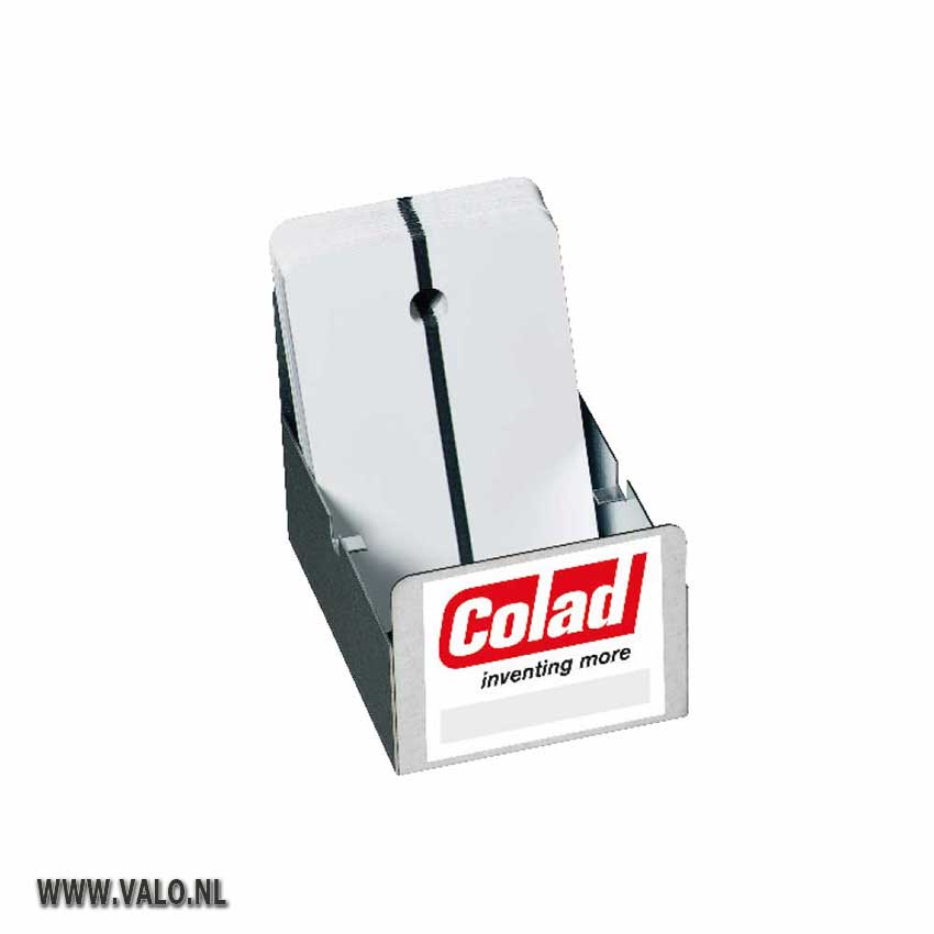 Opbergbakje met metalen spuitstaaltjes Colad 9318