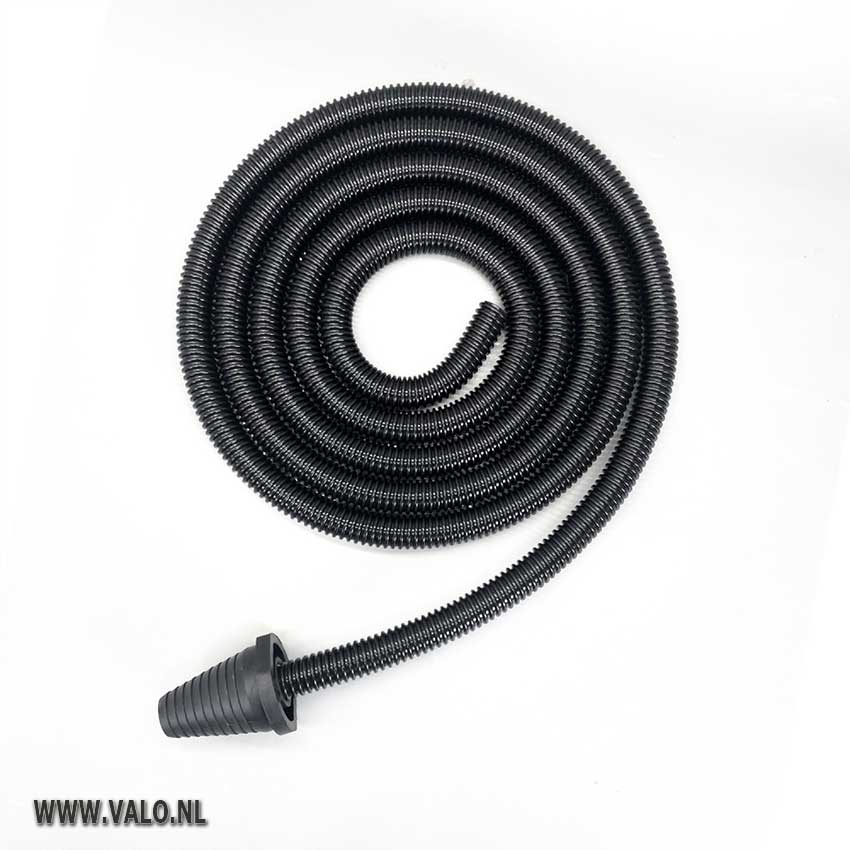 Stofafzuigslang 4 meter met universele stofzuigeradapter