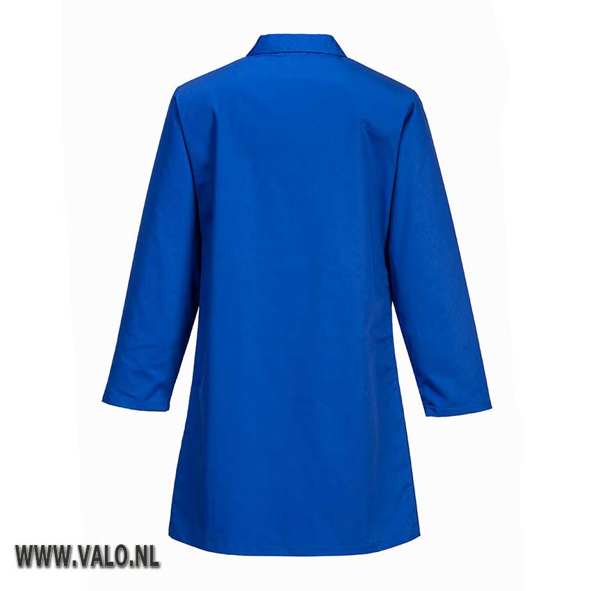 HAVEP Basic Lange Jas/Stofjas Marine Maat 44 - De Boer HAVEP Basic Lange Jas/Stofjas Marine Maat 44 - De Boer