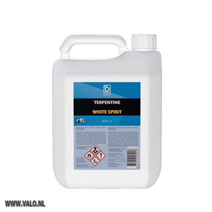 Terpentine 2,5 liter