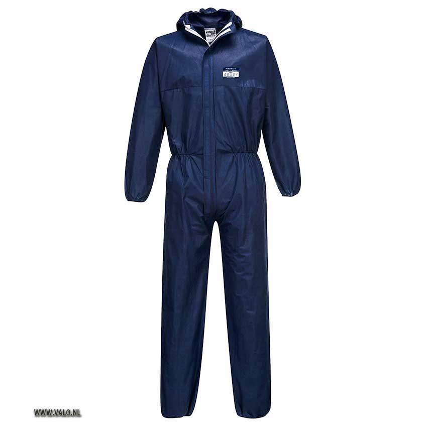 Wegwerp overall blauw portwest St30