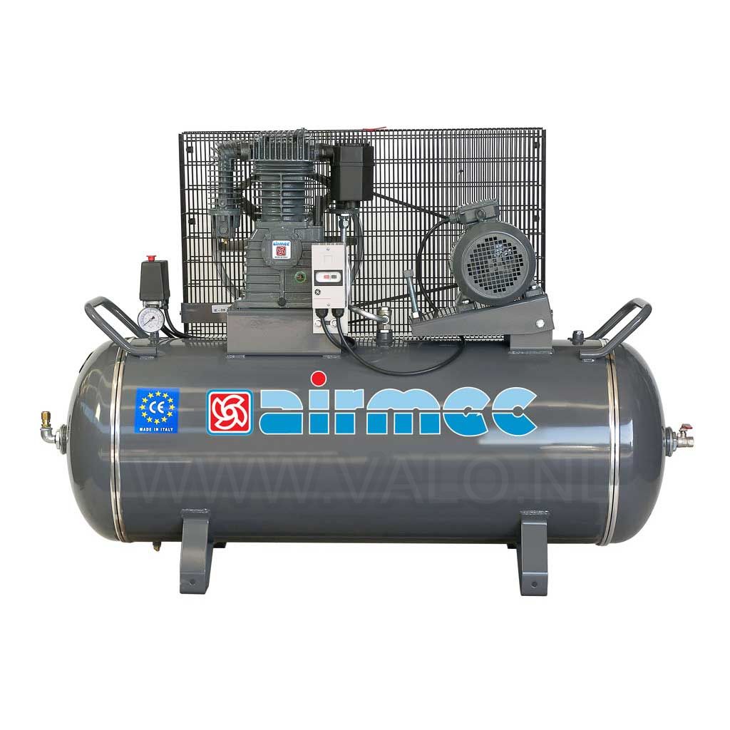 Airmec CFT 307 stationaire oliegesmeerde zuigercompressor