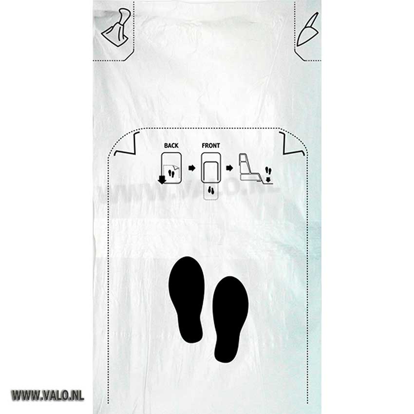 Interieurhoezen 200 stuks per rol, Finixa TCS 200.