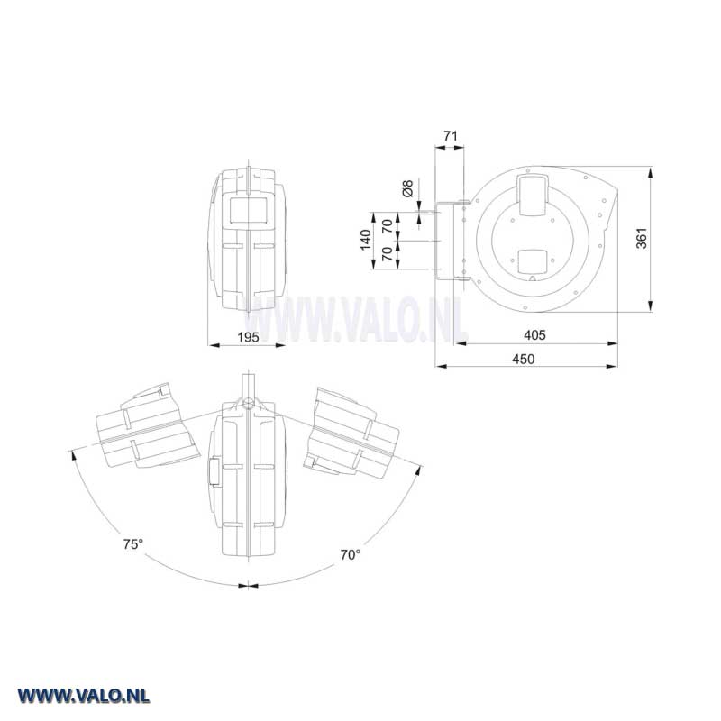 Gardena Classic aansluitslang 13 mm (1/2) 1,5 m: Slangadapter voor het