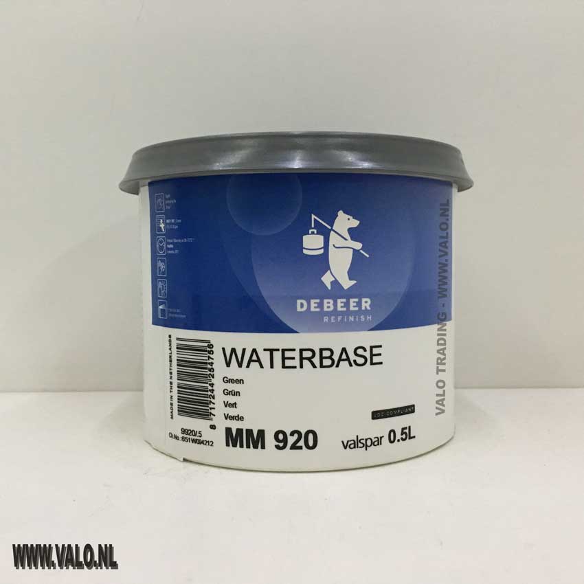 MM920 Waterbase 900+ Green 0,5 liter
