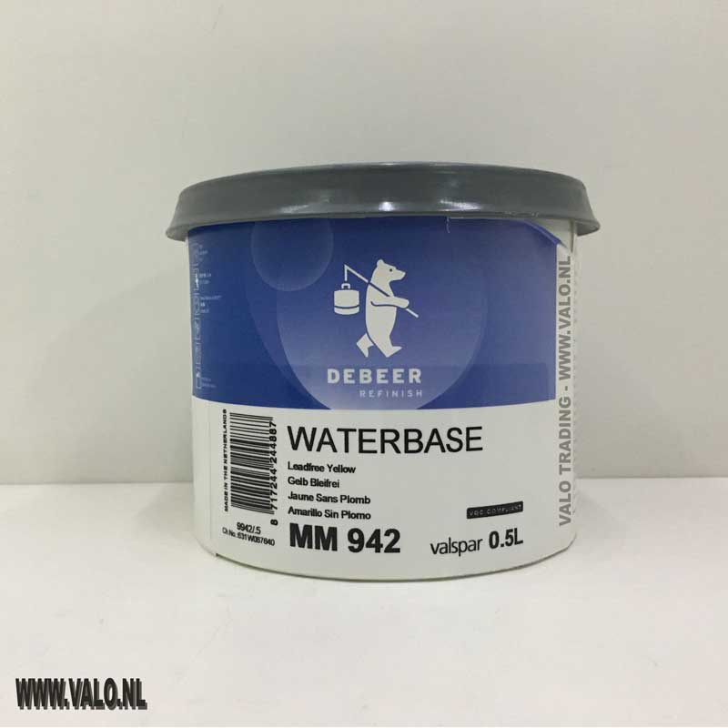 MM942 Waterbase 900+ Ldfr Yellow 0,5 liter