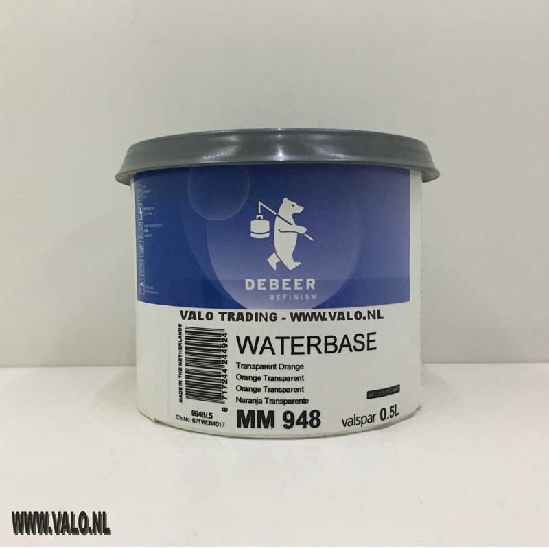 MM948 Waterbase 900+ Trans Orange 0,5 liter
