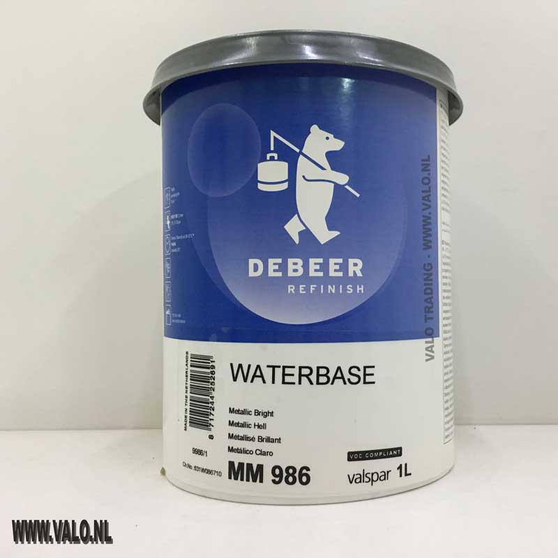 MM986 Waterbase 900+ Metallic bright 1 Liter