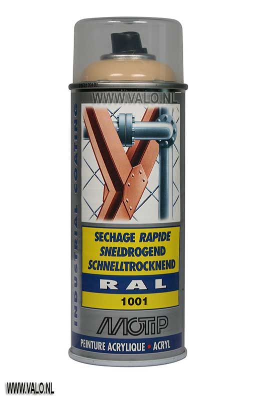 MoTip Industrial RAL 1001 Beige Spuitbus 400ml