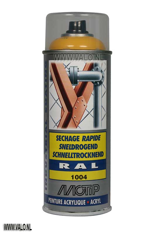 MoTip Industrial RAL 1004 Goudgeel Spuitbus 400ml