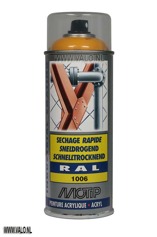 MoTip Industrial RAL 1006 Maïs Geel Spuitbus 400ml