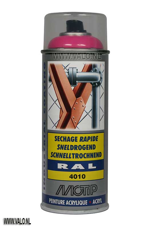 MoTip Industrial RAL 4010 Tele Magenta Spuitbus 400ml