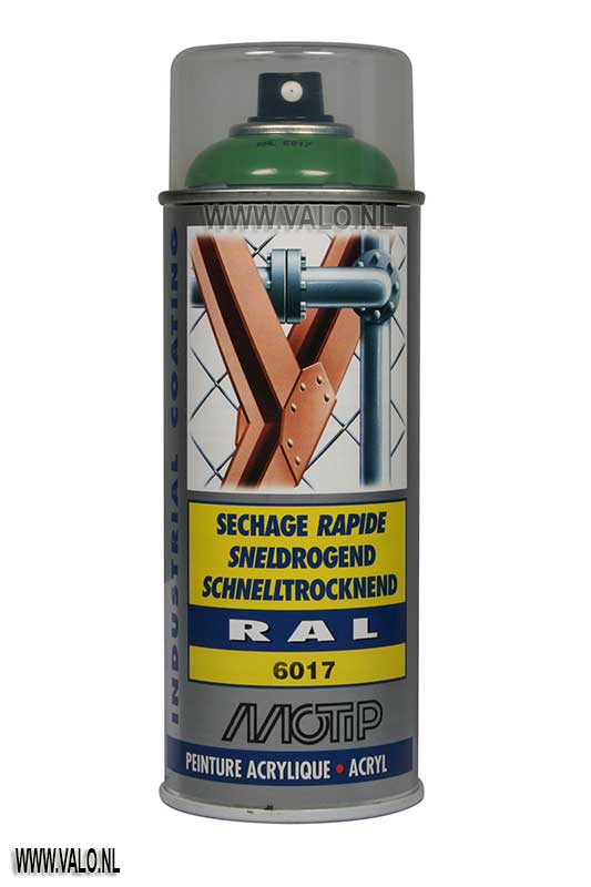 MoTip Industrial RAL 6017 Mei Groen Spuitbus 400ml