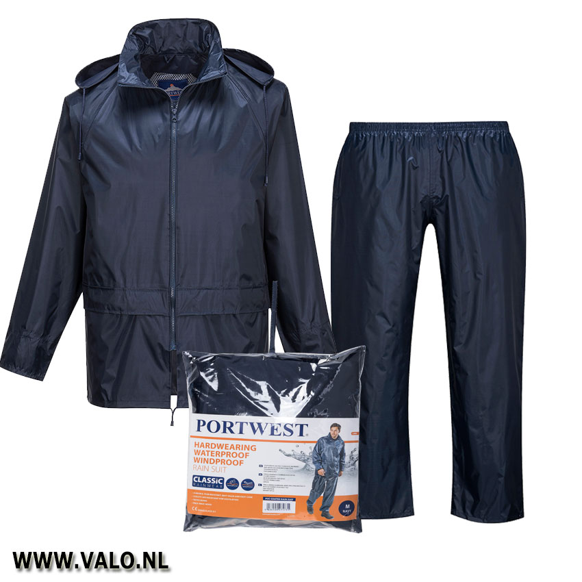 Regenpak Donkerblauw Portwest L440