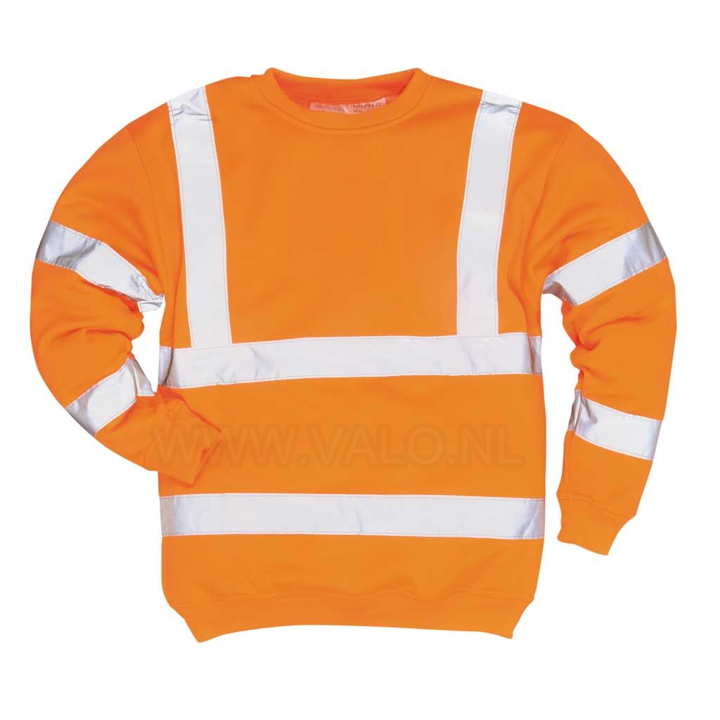 Sweatshirt Hi-Vis Oranje B303