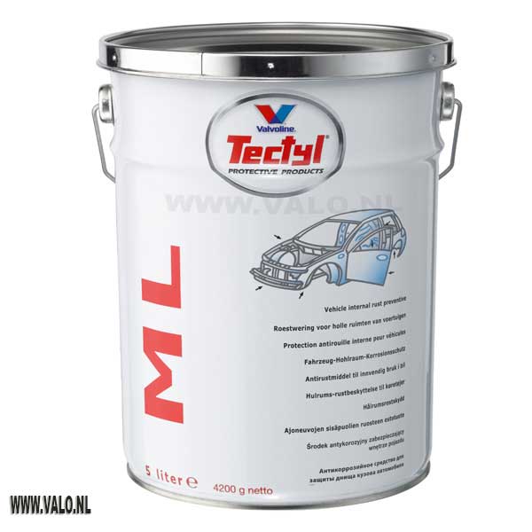 Valvoline Tectyl ML in 5 liter verpakking