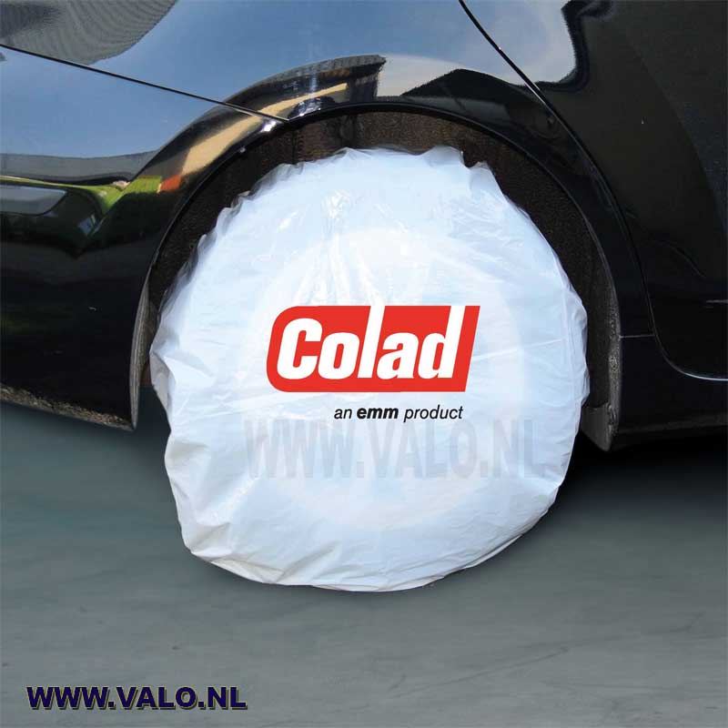 Plastic wielhoezen Colad 6101, 200 stuks op rol